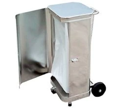 Cubis Porta Sacos Con Puerta Frontal Inox