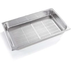 Dobra Cubeta Acero Inox Perforada