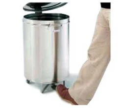 Edenox Cubo De Basura Con Ruedas, Tapa Y Pedal