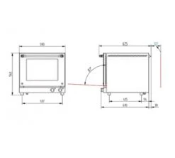 Edenox Horno Panadería HP 443