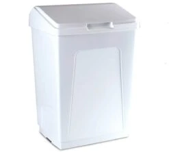 Fricosmos Contenedor De Plástico Con Tapa 55 Litros