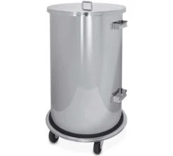 Fricosmos Cubo Con Tapa Y Ruedas 70 Litros