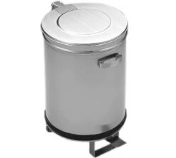 IdeAcer Cubo Desperdicios Con Tapa Y Pedal