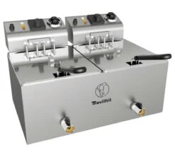 Movilfrit Freidora FA10+10 Max Con Grifo