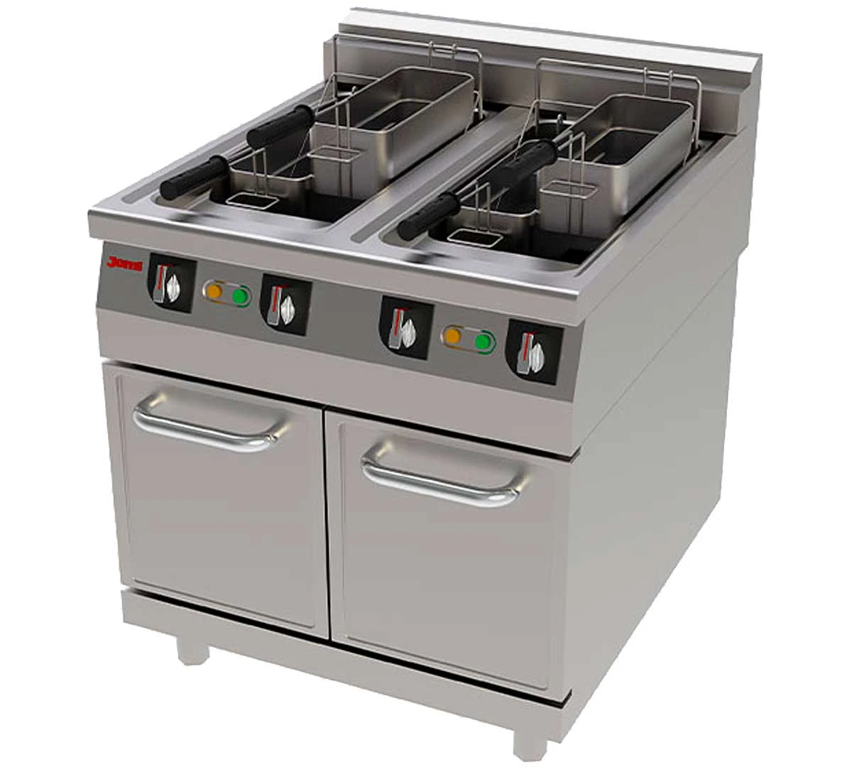 Jemi Freidora Eléctrica Serie 900 EV FRE9 Doble 1 Jemi Freidora Eléctrica Serie 900 EV FRE9 Doble