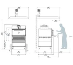 Josper Horno Brasa HJX-Pro L175-TD 5 Josper Horno Brasa HJX-Pro L175-TD -Tienda De Cocina Casera josper horno brasa hjx pro 175 td 04