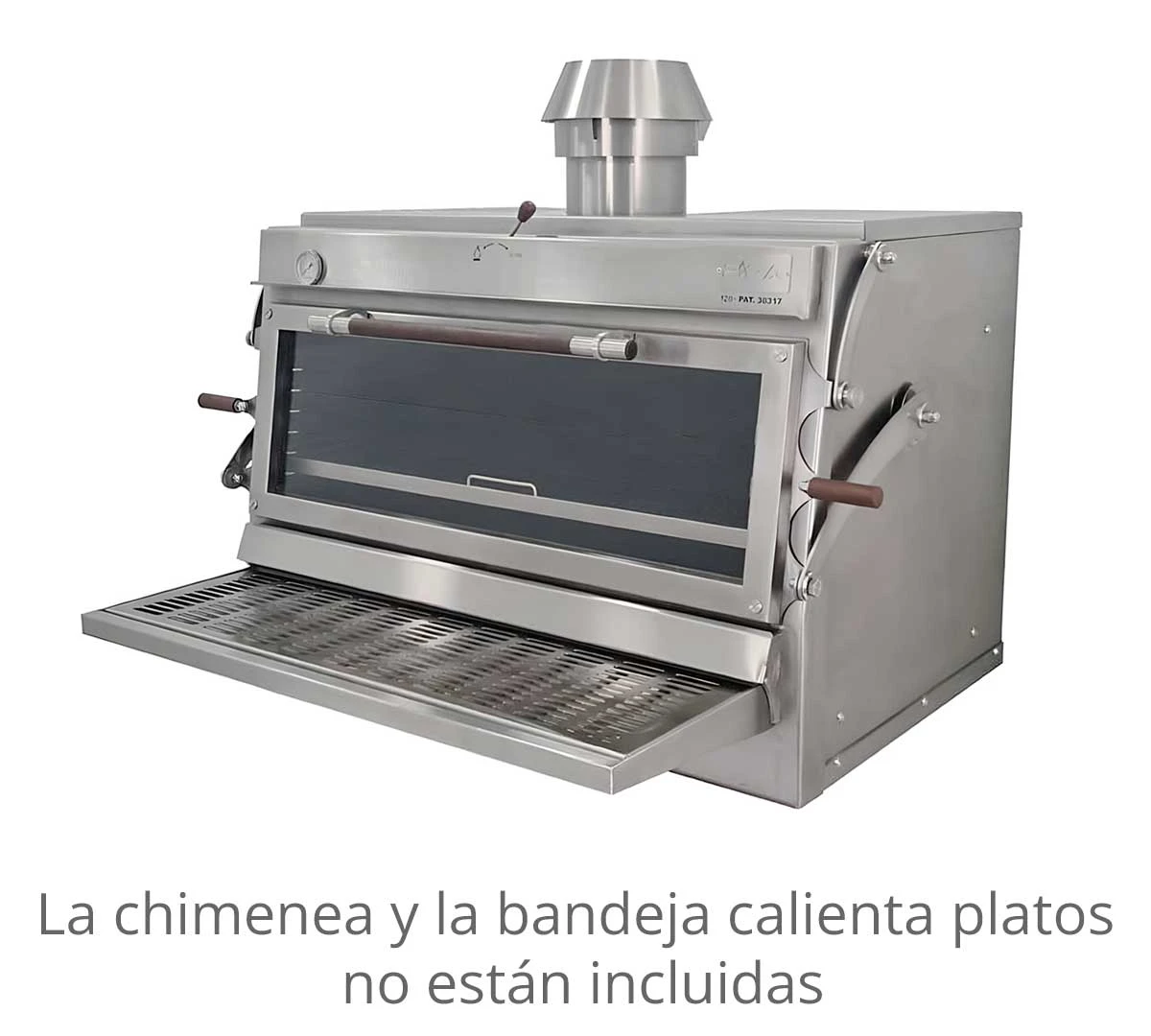 Pira Horno Brasa 120 Silver ED 1 Pira Horno Brasa 120 Silver ED