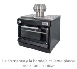 Pira Horno Brasa 80 Black
