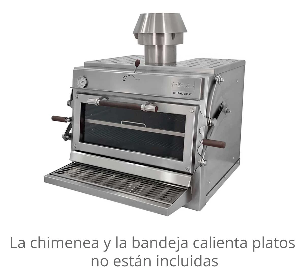 Pira Horno Brasa 80 Silver ED 1 Pira Horno Brasa 80 Silver ED