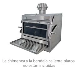 Pira Horno Brasa 90 Silver ED