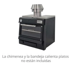 Pira Horno Brasa 70 Black