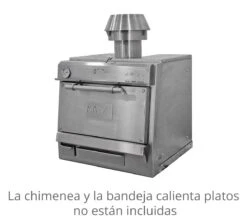 Pira Horno Brasa 70 XL Silver SD