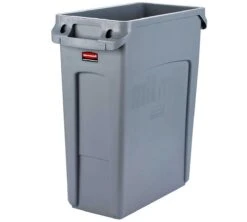 Rubbermaid Contenedor Slim Jim Canales Ventilación 60 Litros