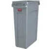 Rubbermaid Contenedor Slim Jim Canales Ventilación 87 Litros