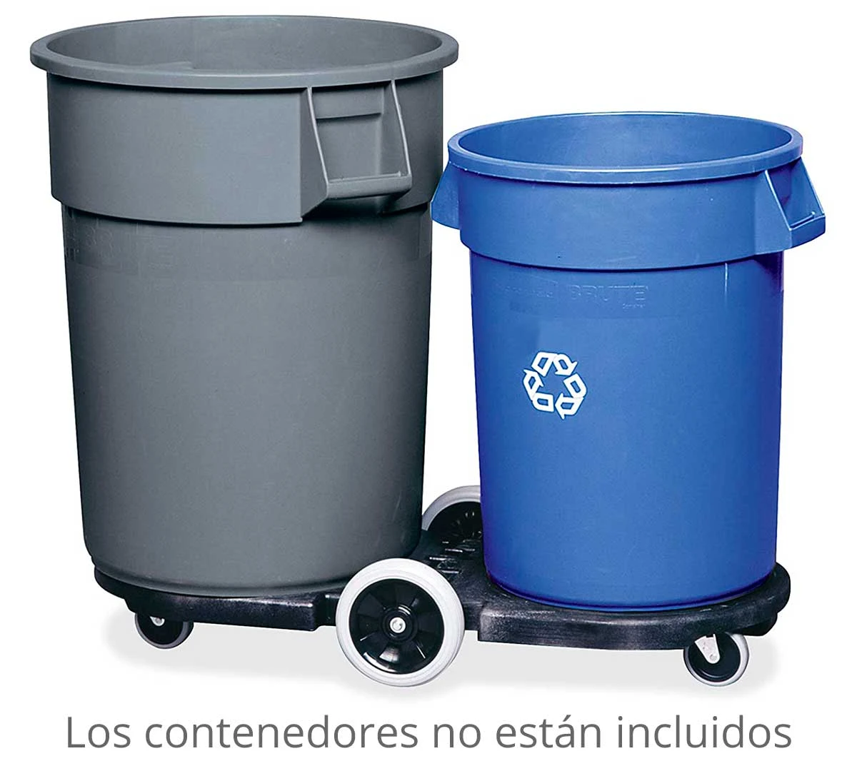 Rubbermaid Plataforma Doble Brute 2 Rubbermaid Plataforma Doble Brute - Imagen 2