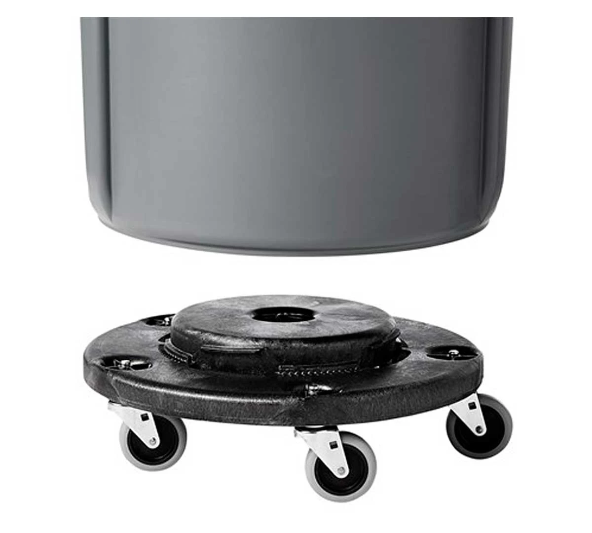 Rubbermaid Plataforma Móvil Redonda Brute 2 Rubbermaid Plataforma Móvil Redonda Brute - Imagen 2