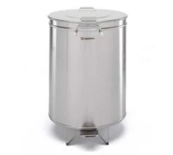 Sammic Cubo Inox Con Pedal Y Ruedas