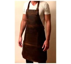 Vulcano Gres Delantal/Mandil De Piel DVG-1 -Tienda De Cocina Casera vulcano gres mandil piel dvg 1 04